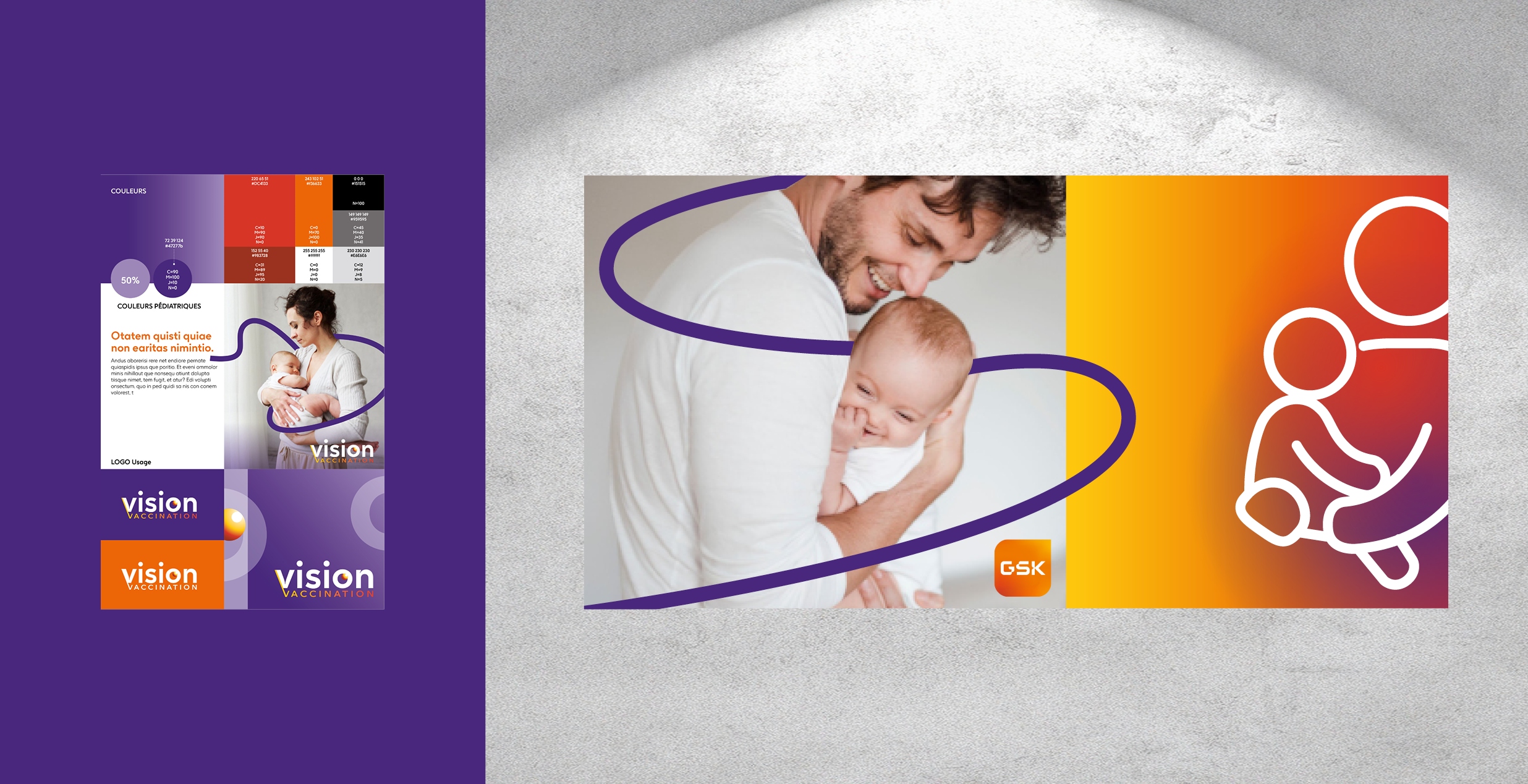 Campagne vaccination - Laboratoire GSK